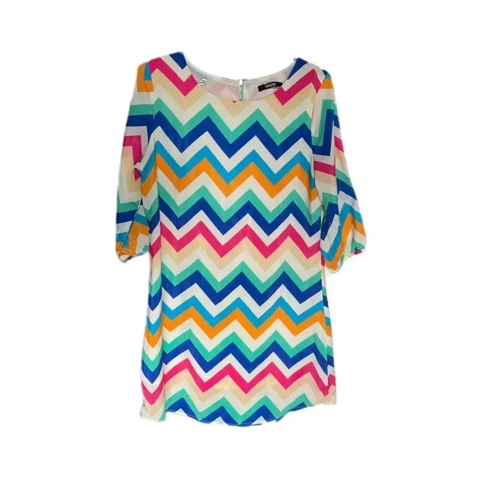 Cocolove Chevron Midi Women’s Dress Medium
